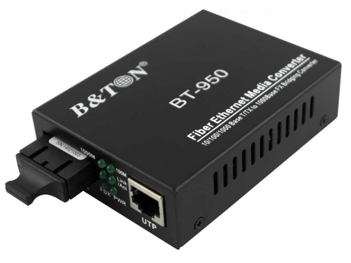 Chuyển đổi Quang-Điện Media Converter BTON BT-950MM-2