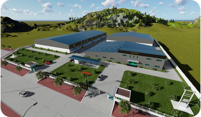 Dự án hệ thống điện công nghiệp nhà máy Acro vina